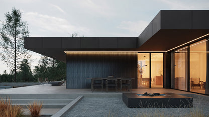 ICC-ES Light Steel Frame Prefab hosue villa luxury single Family homes