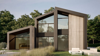 Austraila Standard light steel frame Luxury Prefabricated House Villa