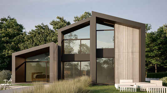 Austraila Standard light steel frame Luxury Prefabricated House Villa
