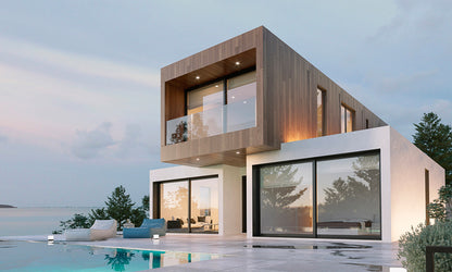 Premium Light Steel Frame Prefab Villas house kits Australia Standard modular home