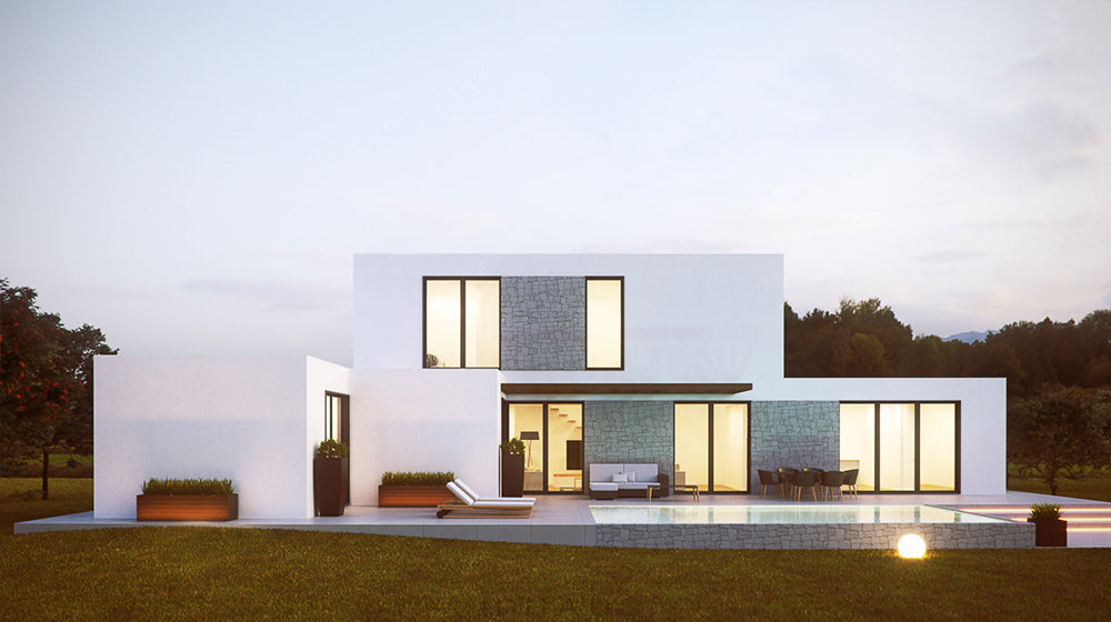 Luxury Portable Homes  Light Steel Villa House with 3 Bedroom