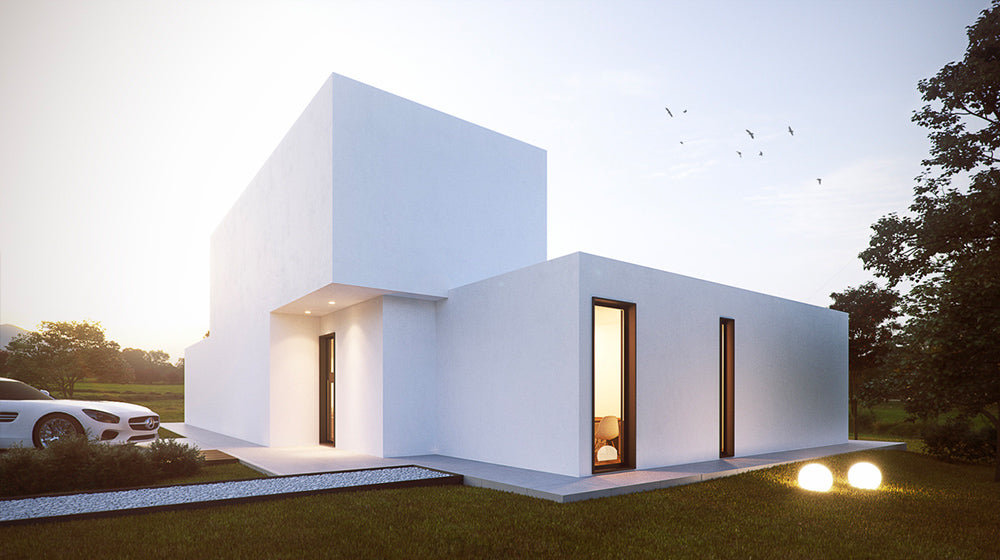 Luxury Portable Homes  Light Steel Villa House with 3 Bedroom