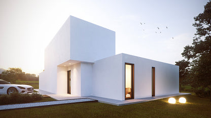 Luxury Portable Homes  Light Steel Villa House with 3 Bedroom