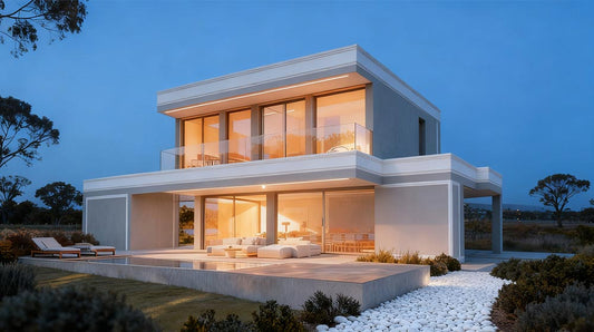 China Supplier Modern Light Steel Frame Luxury Mobile Prefab Villa Malmo House