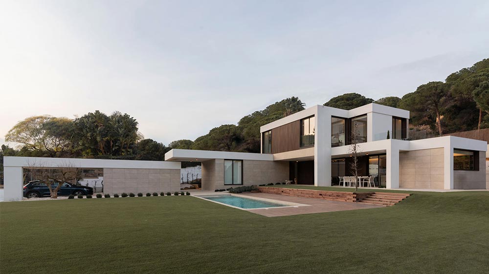 Eco-friendly Fireproof Soundproof Prefab Light Steel Frame Honolulu House Villa with 3 Bedroom