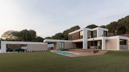 Eco-friendly Fireproof Soundproof Prefab Light Steel Frame Honolulu House Villa with 3 Bedroom