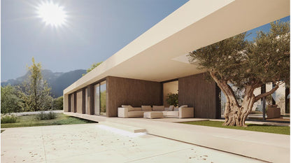 prefab house villa luxury Porto House light stee frame panelized wall system