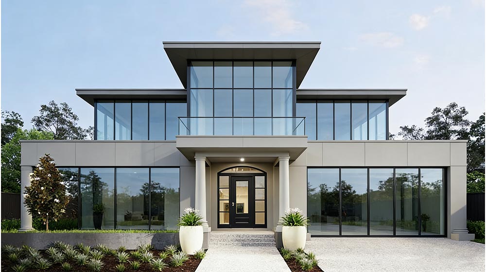 Light Steel Folding Prefabricated House Villas for Flexible Living Ottawa House