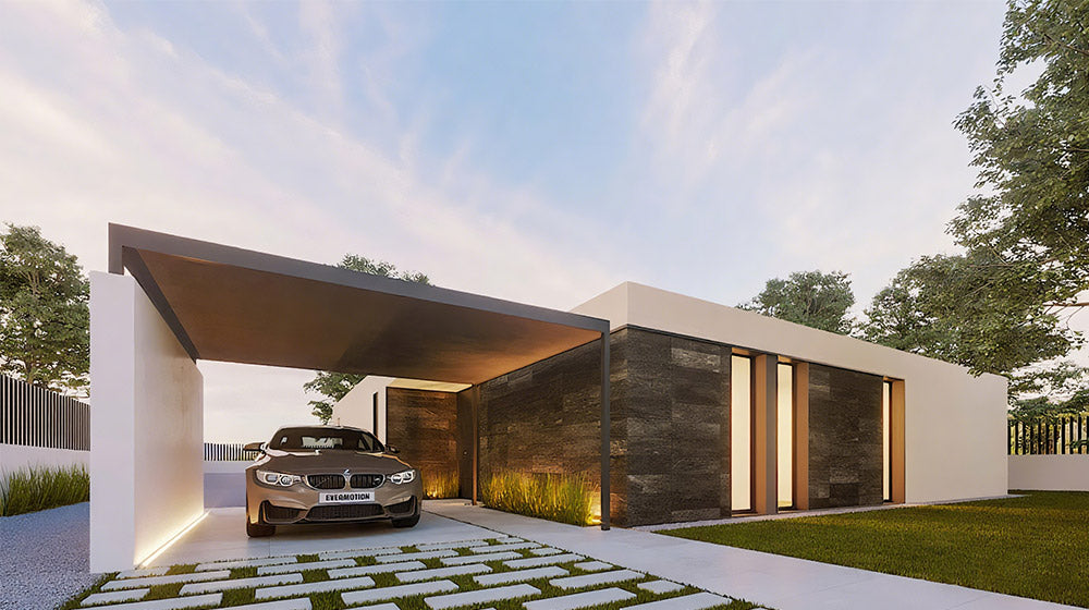 Australian Standard Prefab Steel House Villas Durban House with Panelized System