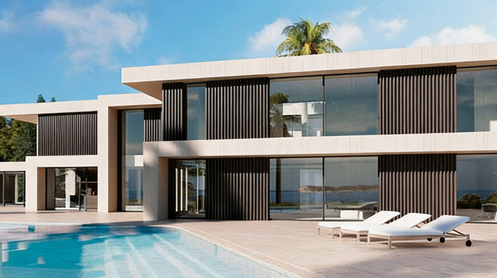 AS/US Prefabricated house Villa Cheap Prefab Homes for Living/resortChampagne House