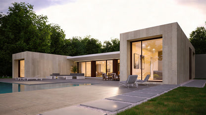 Luxury Prefab Villas for Sale | Modern, Customizable Steel Frame Suva House