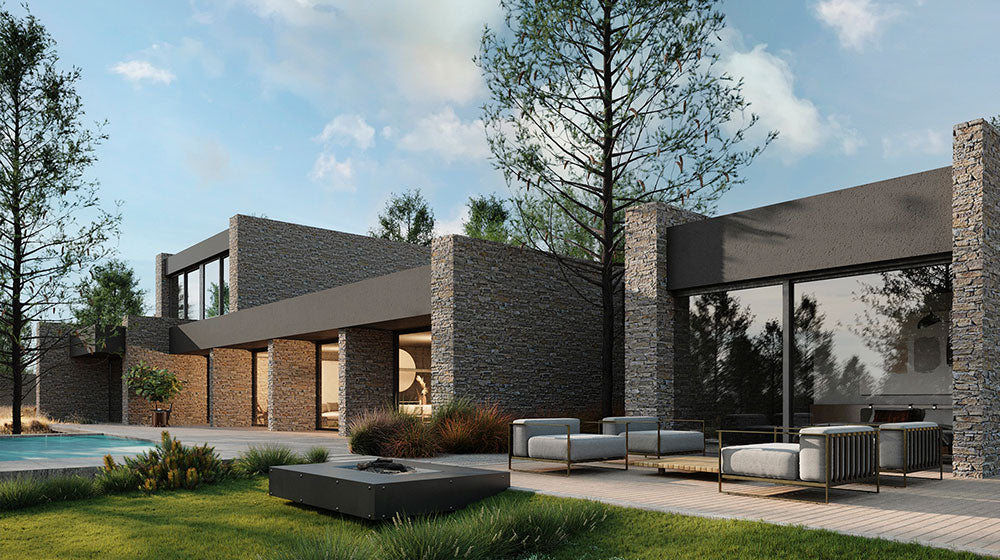 Prefab luxury modular home Vigo House with panelized home kits