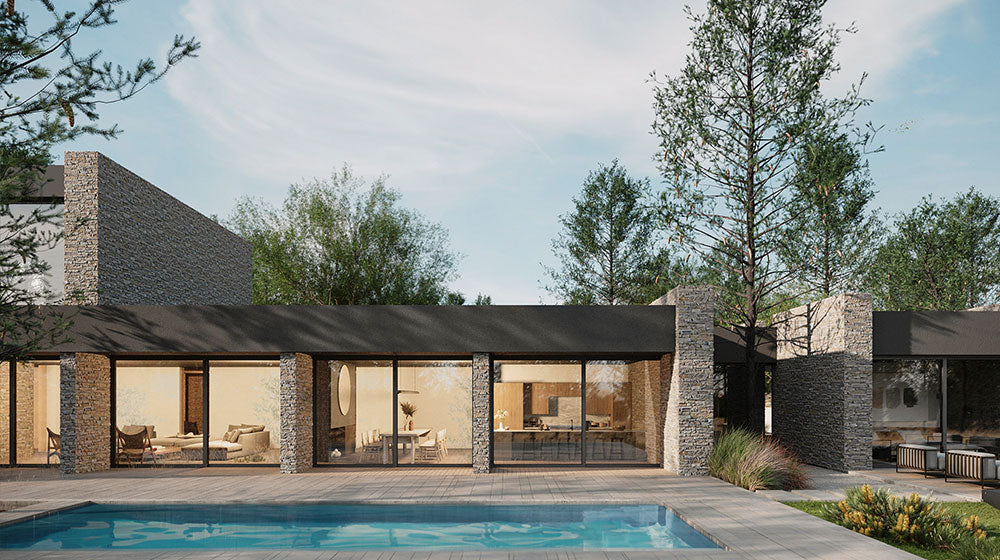 Prefab luxury modular home Vigo House with panelized home kits