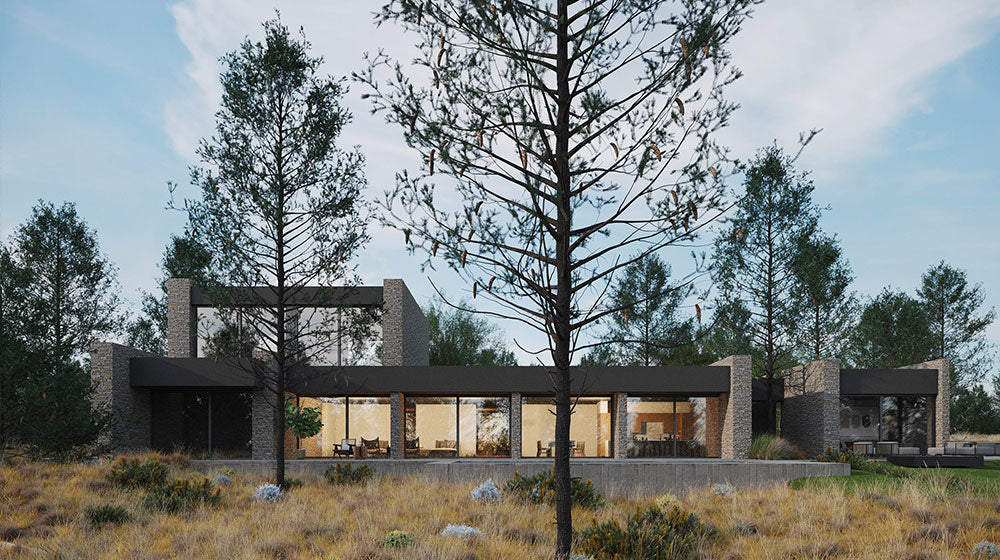 Prefab luxury modular home Vigo House with panelized home kits