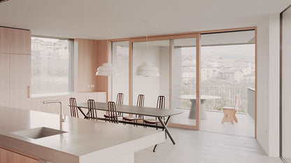 CE Certification Light stel frame prefab house luxury villa Teruel House with 4 Bedroom
