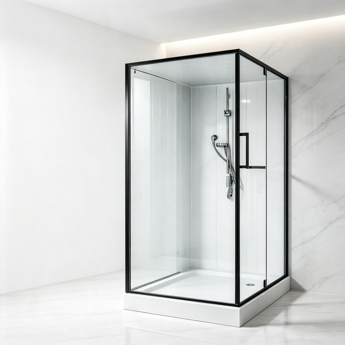 Bathroom-Shower glass/cabin(AS/UPS/CE)