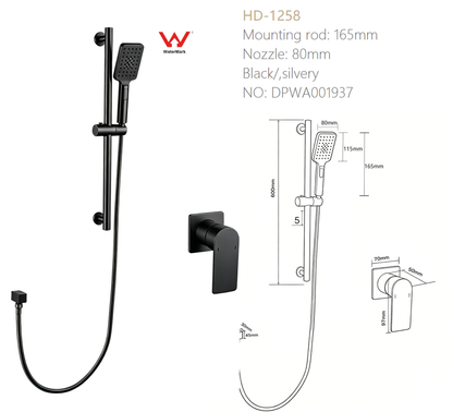 Bathroom shower faucet AS Water Mark Standard