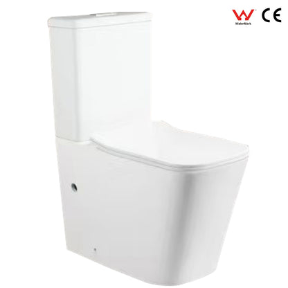 Bathroom Toilet-CE/AS One Piece Luxury s Trap Bathroom Ceramic Wc Toilet Set