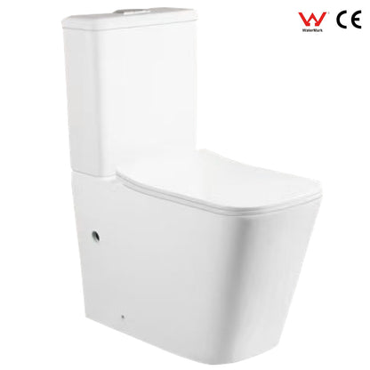 Bathroom Toilet-CE/AS One Piece Luxury s Trap Bathroom Ceramic Wc Toilet Set
