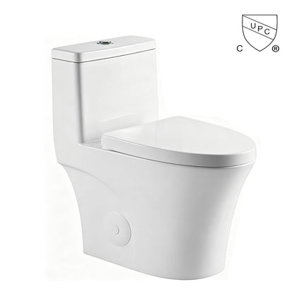 Bath Room-Toilet (US)  One Piece Ceramic Sanitary Toilets for Bathroom