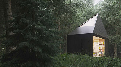 Moonglow Cabin: A Modern Wooden Bungalow by A FAME HOUSE