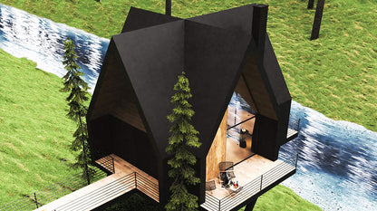 Moonlit Room：Luxury Glamping Tent & Modular Prefab House