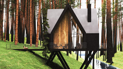 Moonlit Room：Luxury Glamping Tent & Modular Prefab House