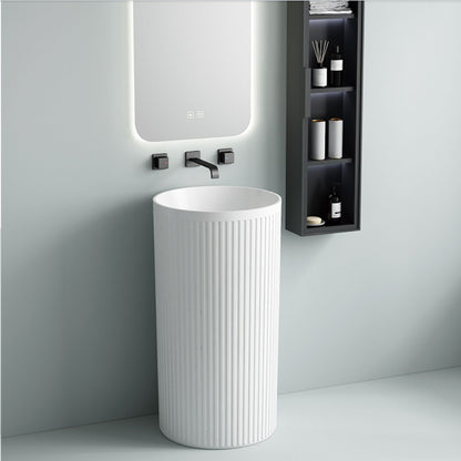 Bathroom Pedestal Basin for prefab house