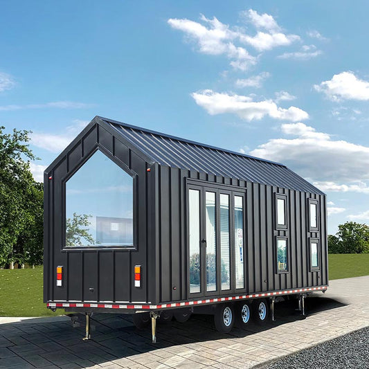Australia Standard Prefabricated MobileTiny House on Wheels Trailer Cabin for garden airbinb