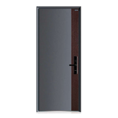 Steel security door