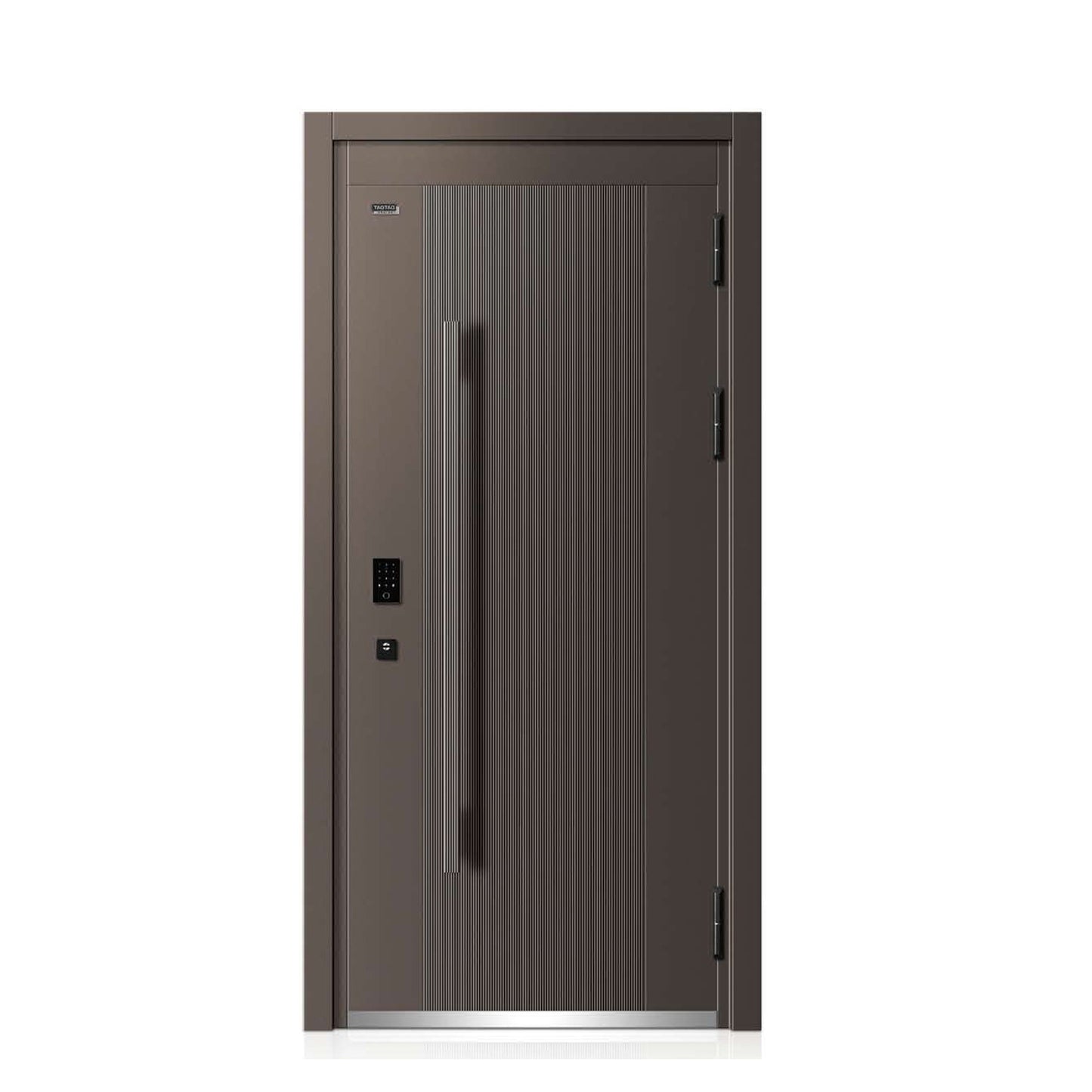 Steel security door