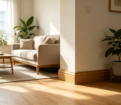 Solid wood Skirting 80mm