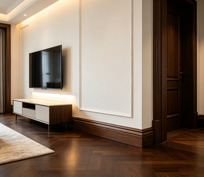 Solid wood Skirting 80mm