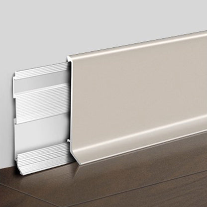 Easy Installation Aluminum Alloy Skirting Baseboard Lights Decorative Building Material
