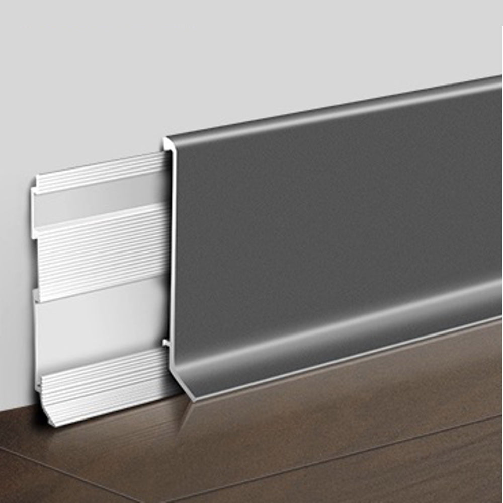 Easy Installation Aluminum Alloy Skirting Baseboard Lights Decorative Building Material