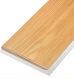 Plywood Skirting MDF White Flat Stock Skirting Board for prefab house