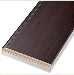 Plywood Skirting MDF White Flat Stock Skirting Board for prefab house