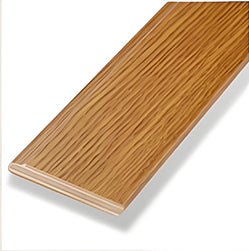 Plywood Skirting MDF White Flat Stock Skirting Board for prefab house