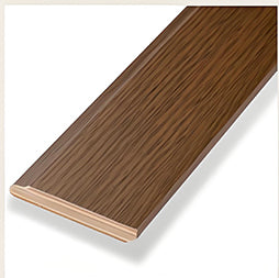 Plywood Skirting MDF White Flat Stock Skirting Board for prefab house