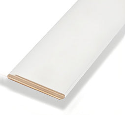 Plywood Skirting MDF White Flat Stock Skirting Board for prefab house