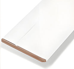 Plywood Skirting MDF White Flat Stock Skirting Board for prefab house