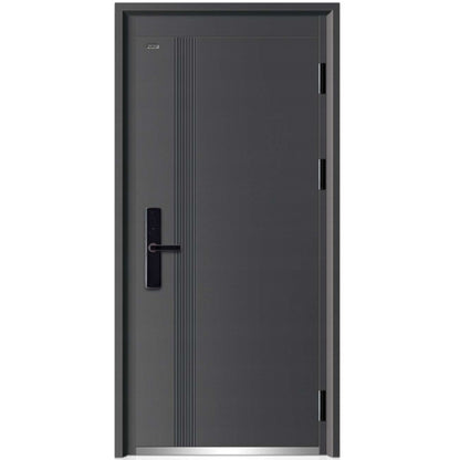 Exterior door-Steel security door for prefab luxury villa steel house kits