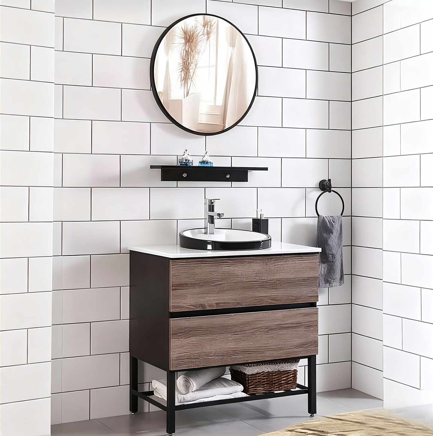 Bath-Freestanding Vanity set