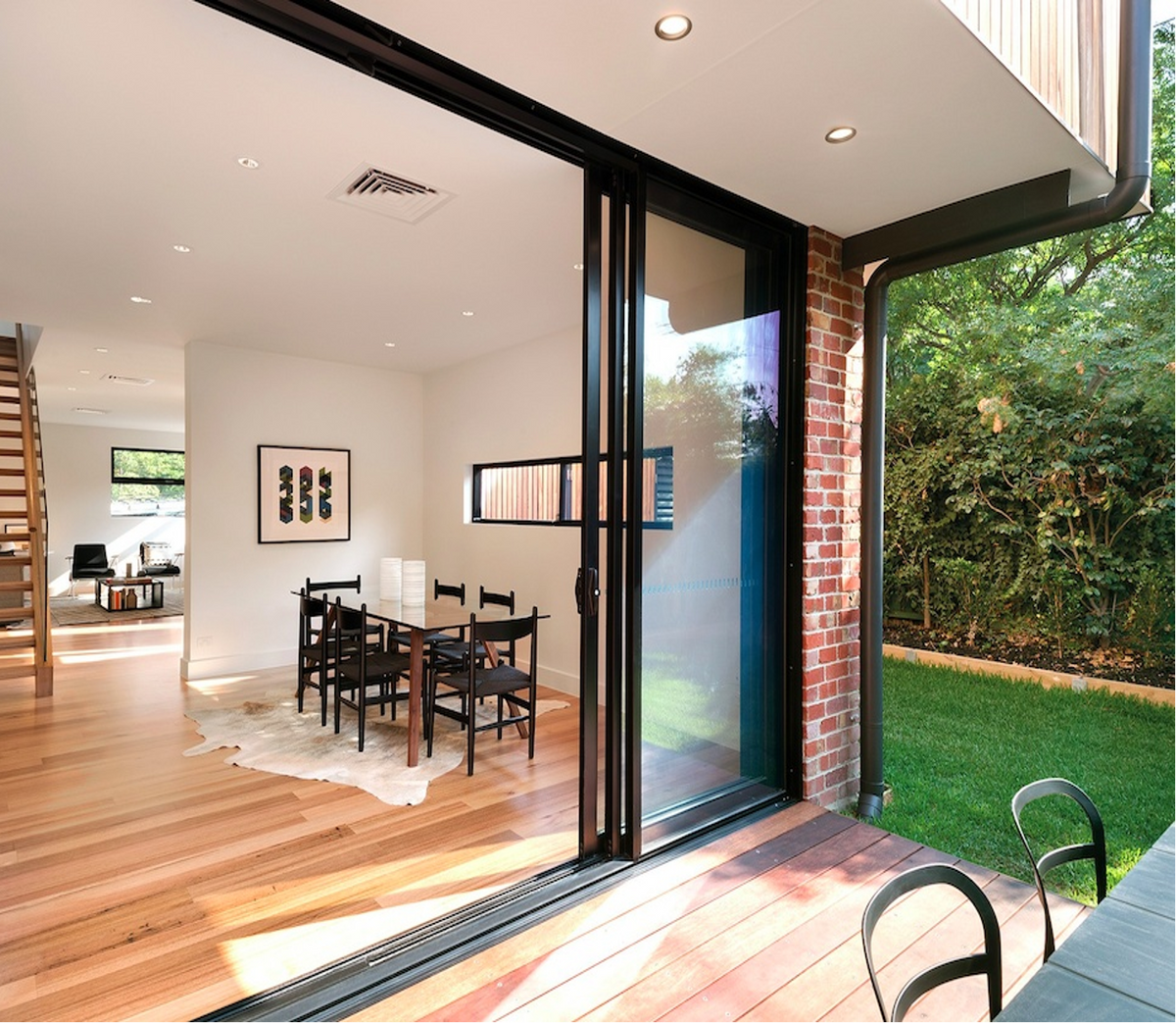 Windows-Alum. Double Glass Windows/Doors  for Modern Prefab & Modular Homes