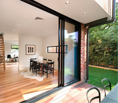 Windows-Alum. Double Glass Windows/Doors  for Modern Prefab & Modular Homes