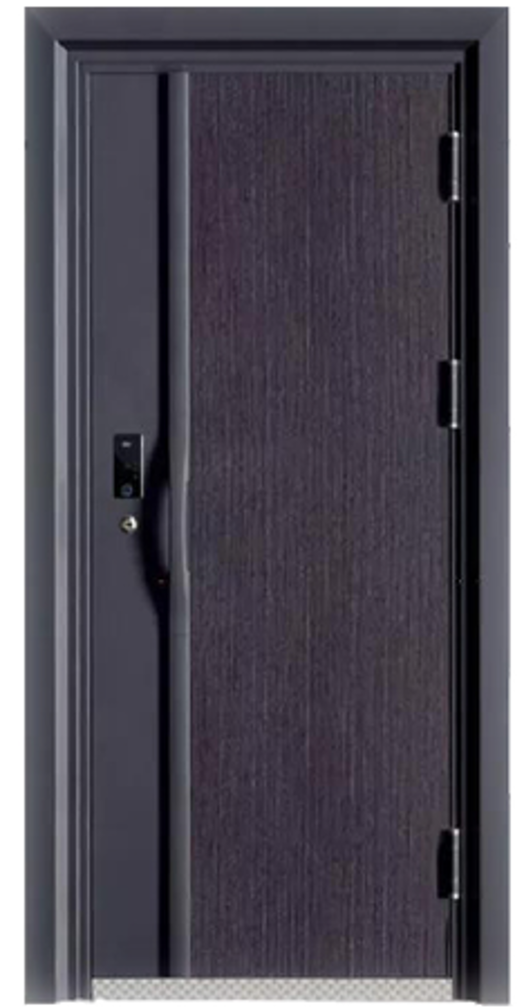 Exterior door-Steel security door for prefab luxury villa steel house kits