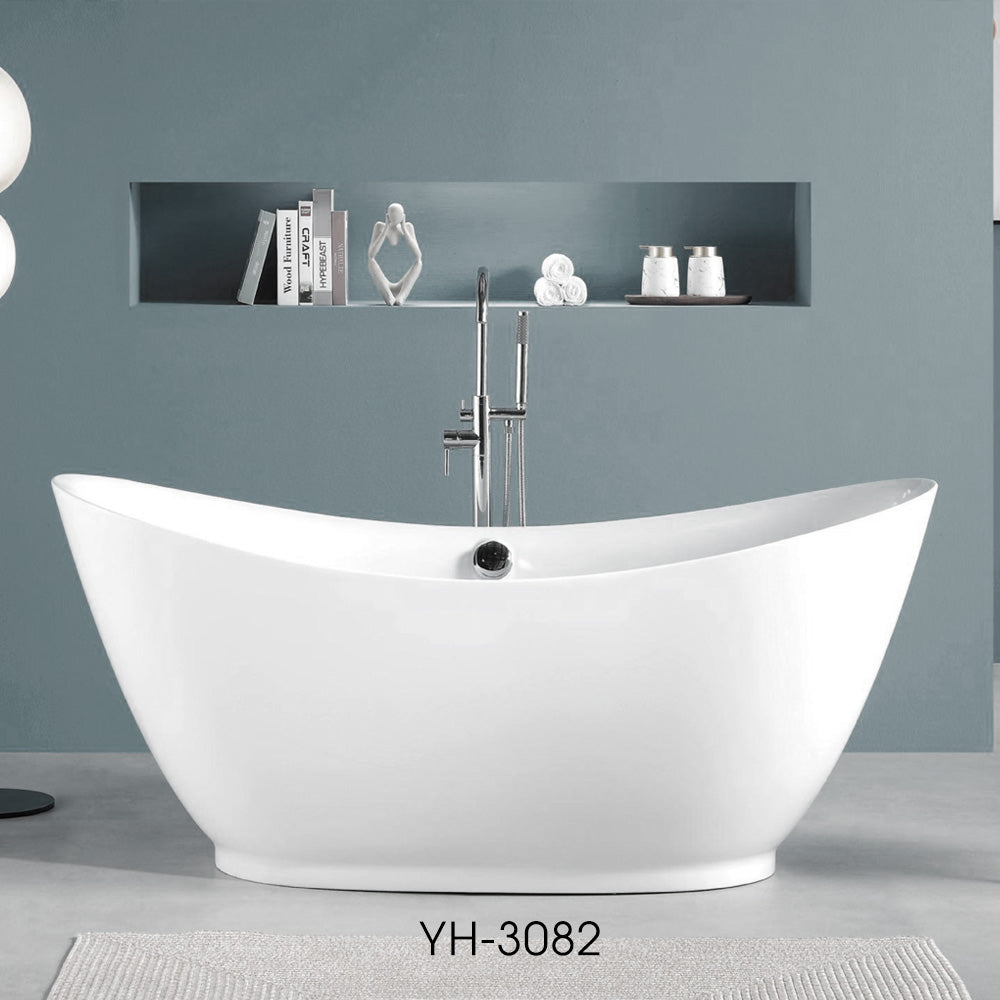 Acrylic Free-standing Bathtub Luxury Modern prefab house modular homes