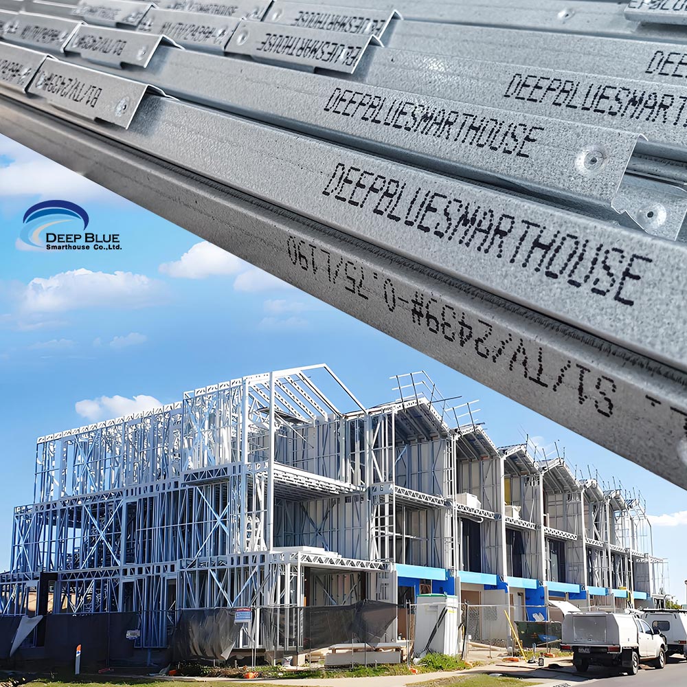DEEPBLUE SMARTHOUSE Light steel frame Prefab house