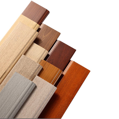 Plywood Skirting MDF White Flat Stock Skirting Board for prefab house