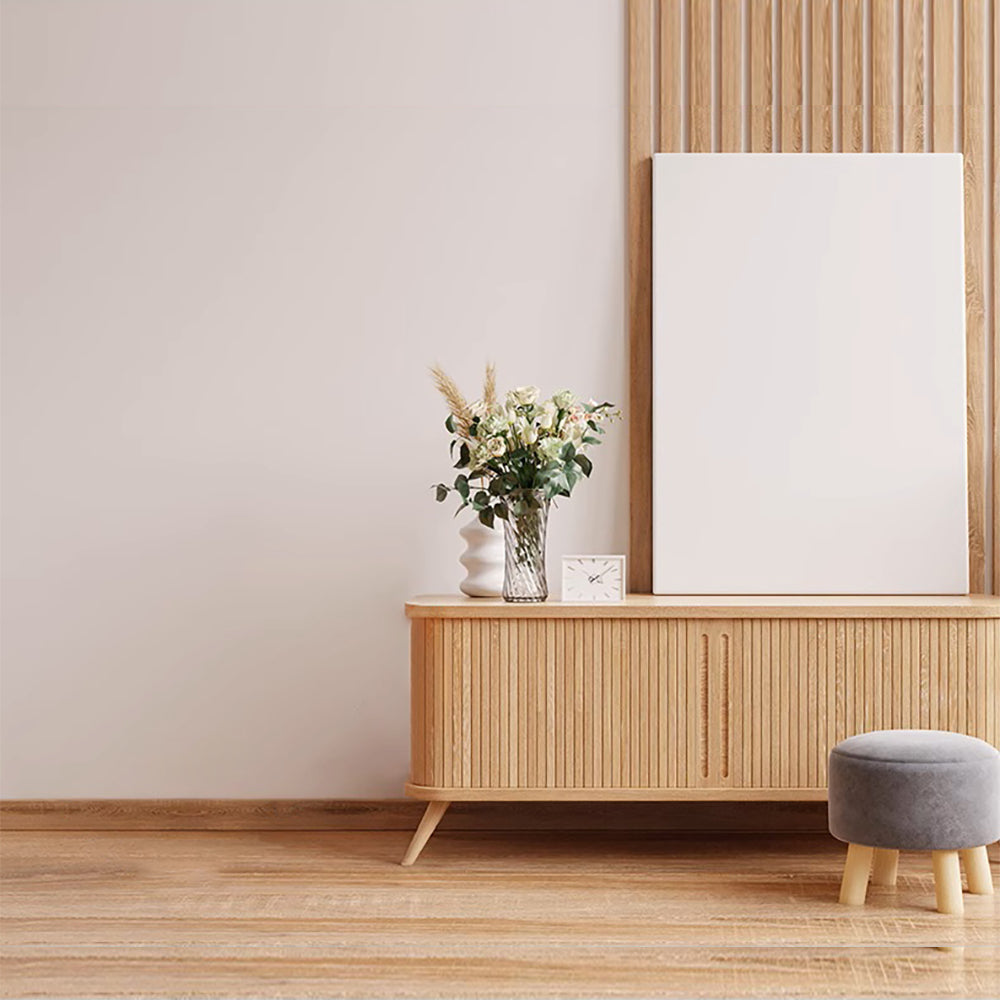 Plywood Skirting MDF White Flat Stock Skirting Board for prefab house